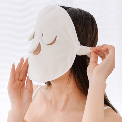 Heat pad towel beauty salon coral velvet water-absorbent face towel, thick water-absorbent moisturizing hydrating hot and cold face towel