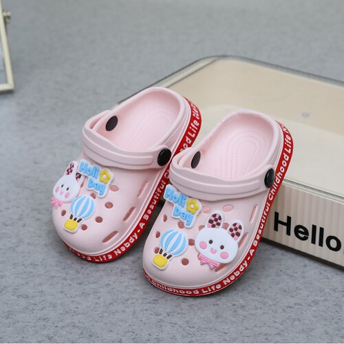 EVA Clog Shoes for Toddlers—Cartoon Rabbit Design, Waterproof, Soft Sole, Non-Slip, for Infants and Babies—Kids' Style