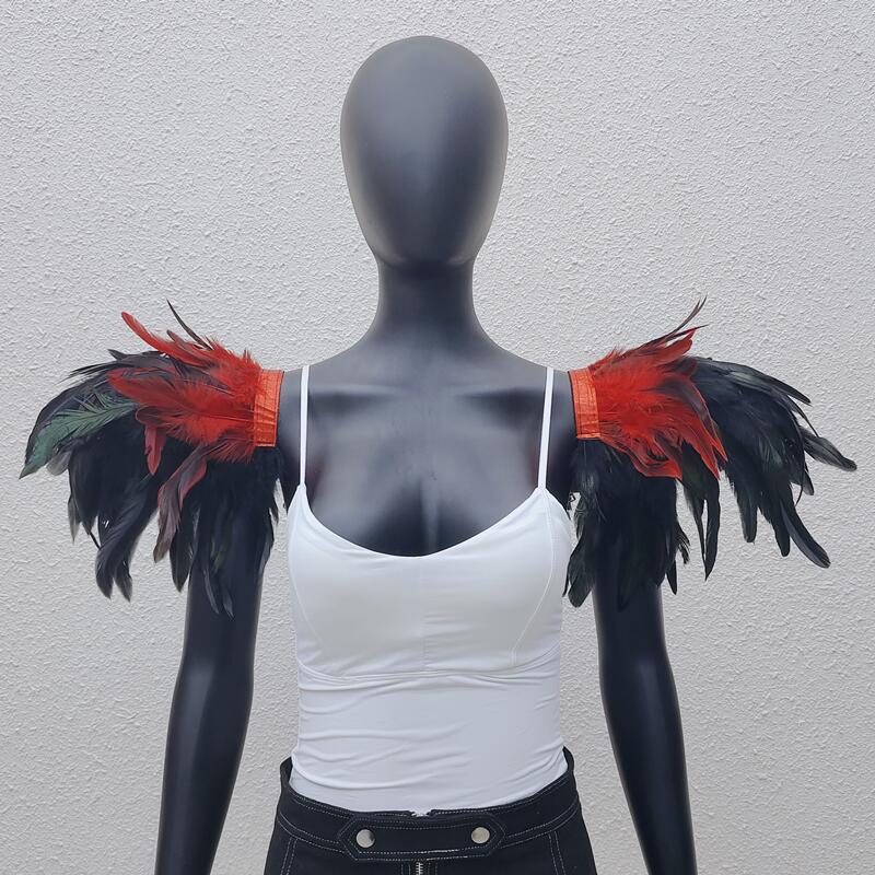 Feather Epaulettes Image 6