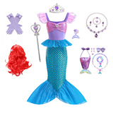 (Трансграничная торговля), детский наряд маленькой принцессы без рукавов, длинная юбка, платье, в западном стиле, крой «рыбий хвост», с блестками