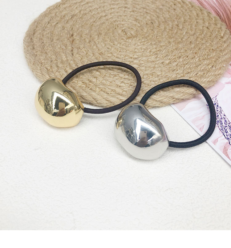 Women's Simple Style Classic Style Heart Shape Alloy Plating Hair Tie display picture 3