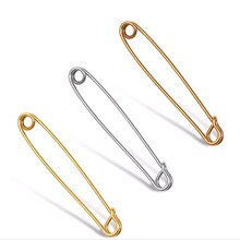 卓凡JOVAN  男士领针胸针领角夹黄铜大别针领扣 tie collar bar