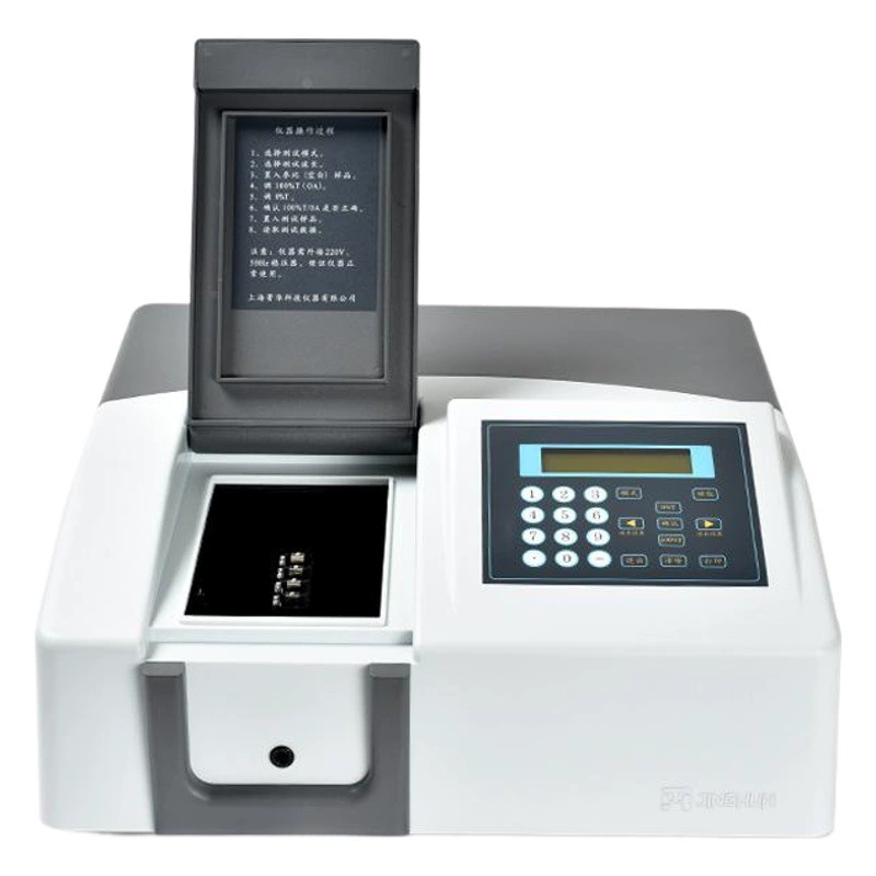 Shanghai Jinghua 752/721/722/723 Ручной автоматический анализатор спектра УФ-видимый спектрофотометр