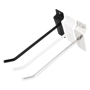 Slot plate hook ten thousand plate straight hook aluminum slot plate shelf single line hook mobile phone shop accessories hook exhibition sample display hook