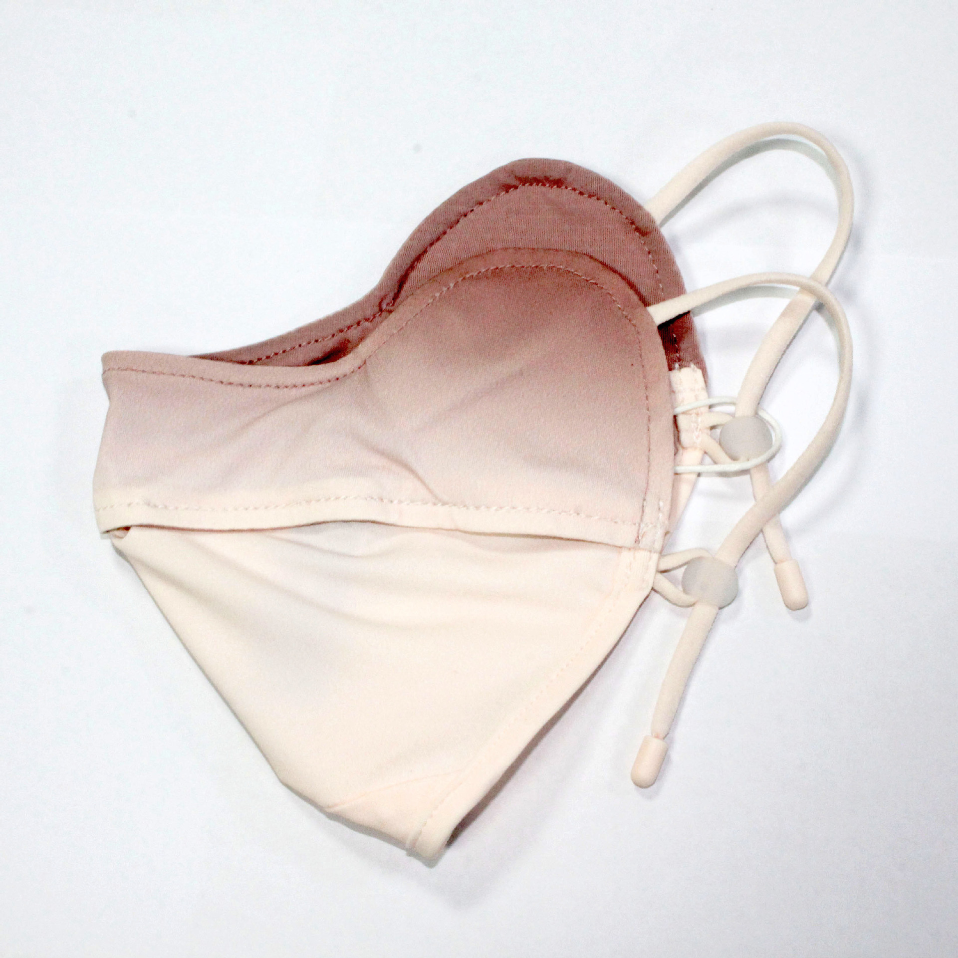 TPU面罩蕉下软胶绳 弹力耳绳调节抽拉口罩绳注塑头