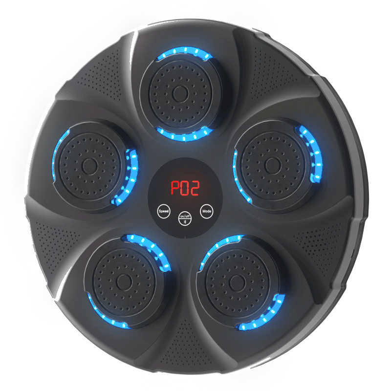 Máquina de boxeo de música inteligente objetivo de pared descompresión ventilación equipo de fitness máquina de boxeo entrenamiento de reacción adultos niños bolsa de arena
