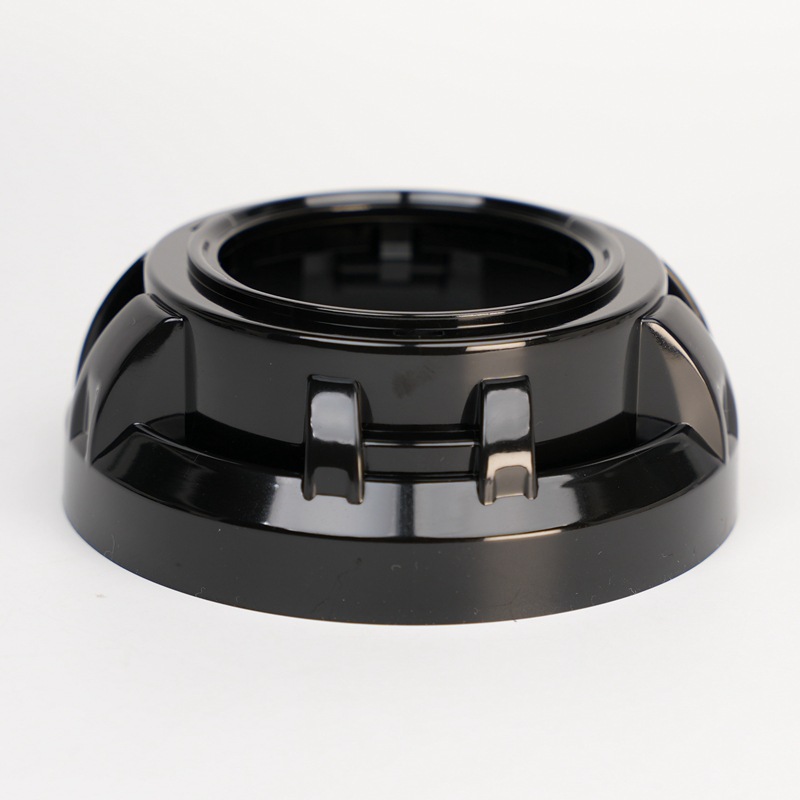 Venta al por mayor nuevo negro E02 cubierta decorativa coche faro modificado 3.0-pulgadas Q5 mar 5LED faro lente capucha