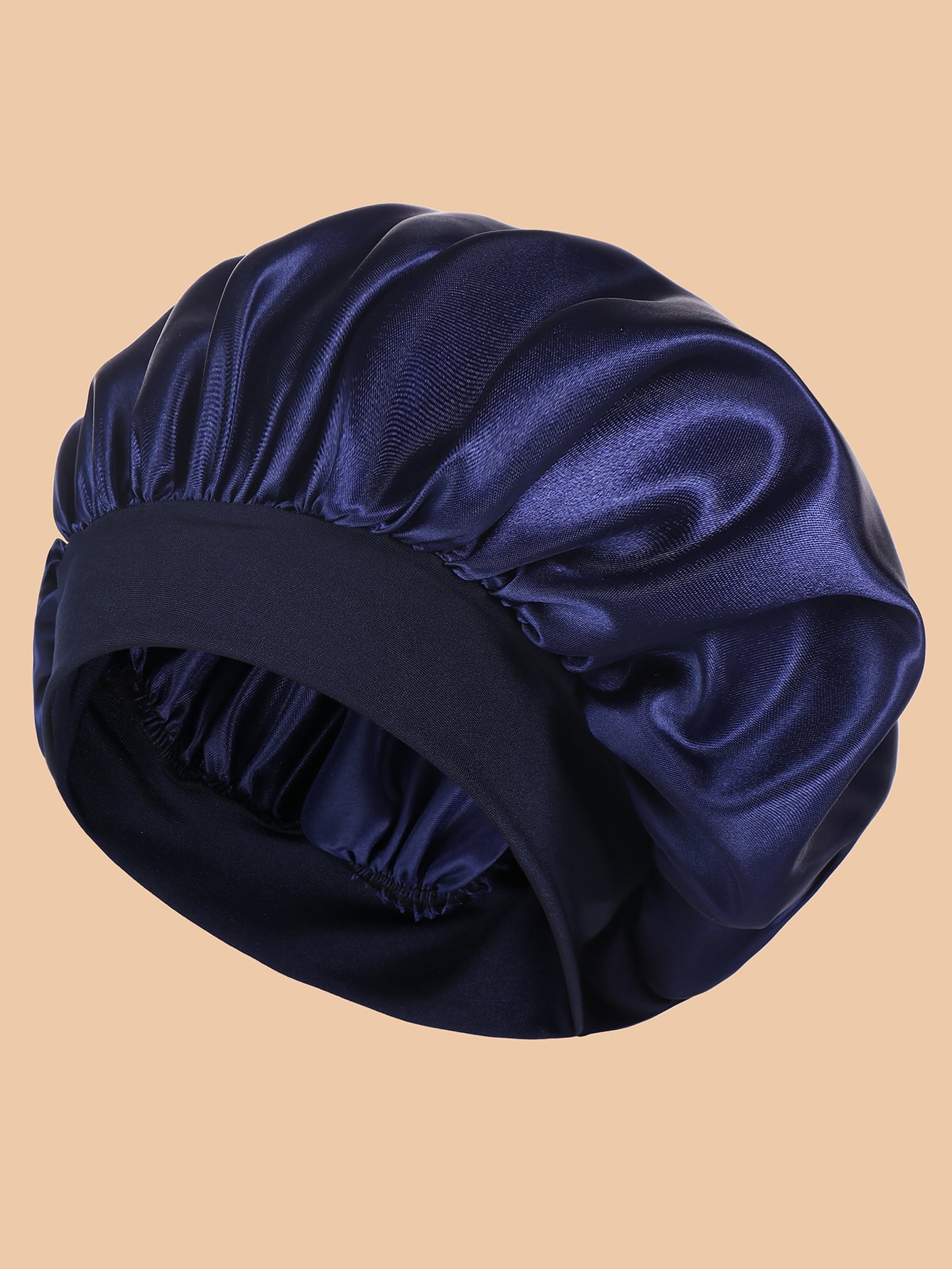 Amazon transfronterizo amplio borde alto elástico turbante sombrero de belleza sombrero de baño sombrero de cuidado del cabello sombrero de cuidado de la mujer sombrero de dormir al por mayor