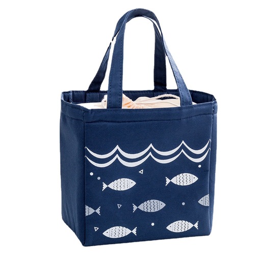 Insulated Lunch Bag with Drawstring, Thermal Preservation and Cold Preservation, Student Lunch Bag, Heavy-Duty Insulated Bag, Wholesale