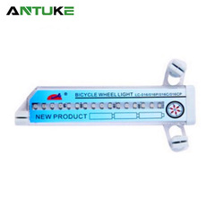 32LED bicycle fire wheel wheel spoke light double-sided fire wheel 16LED double-sided colorful fire wheel