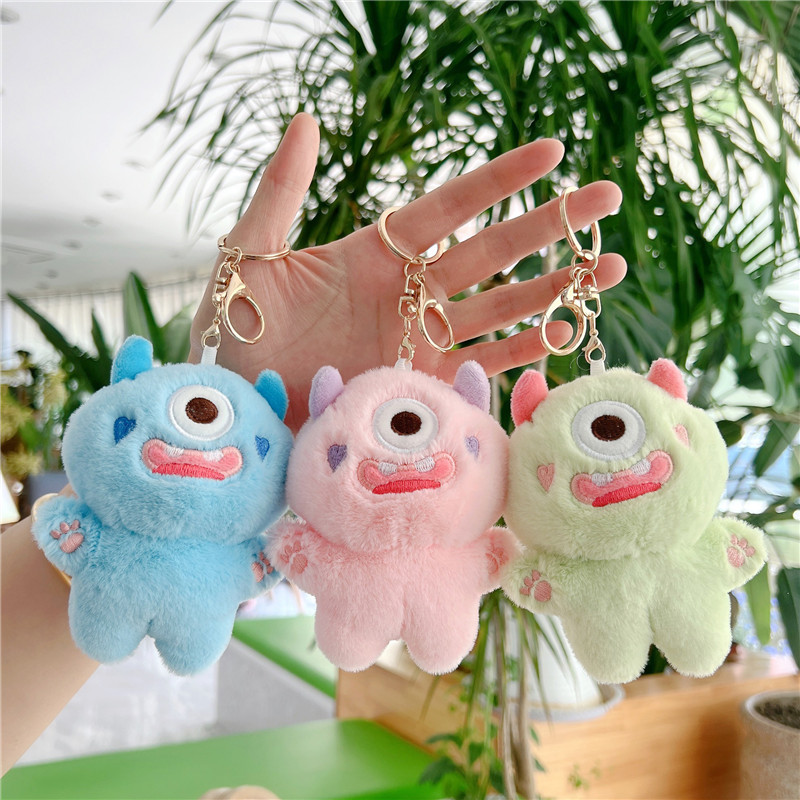 Cartoon plush monster