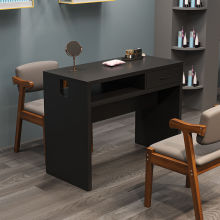 复古美甲桌单双人经济型美甲台美甲店专用桌简约厂家亚马逊包邮