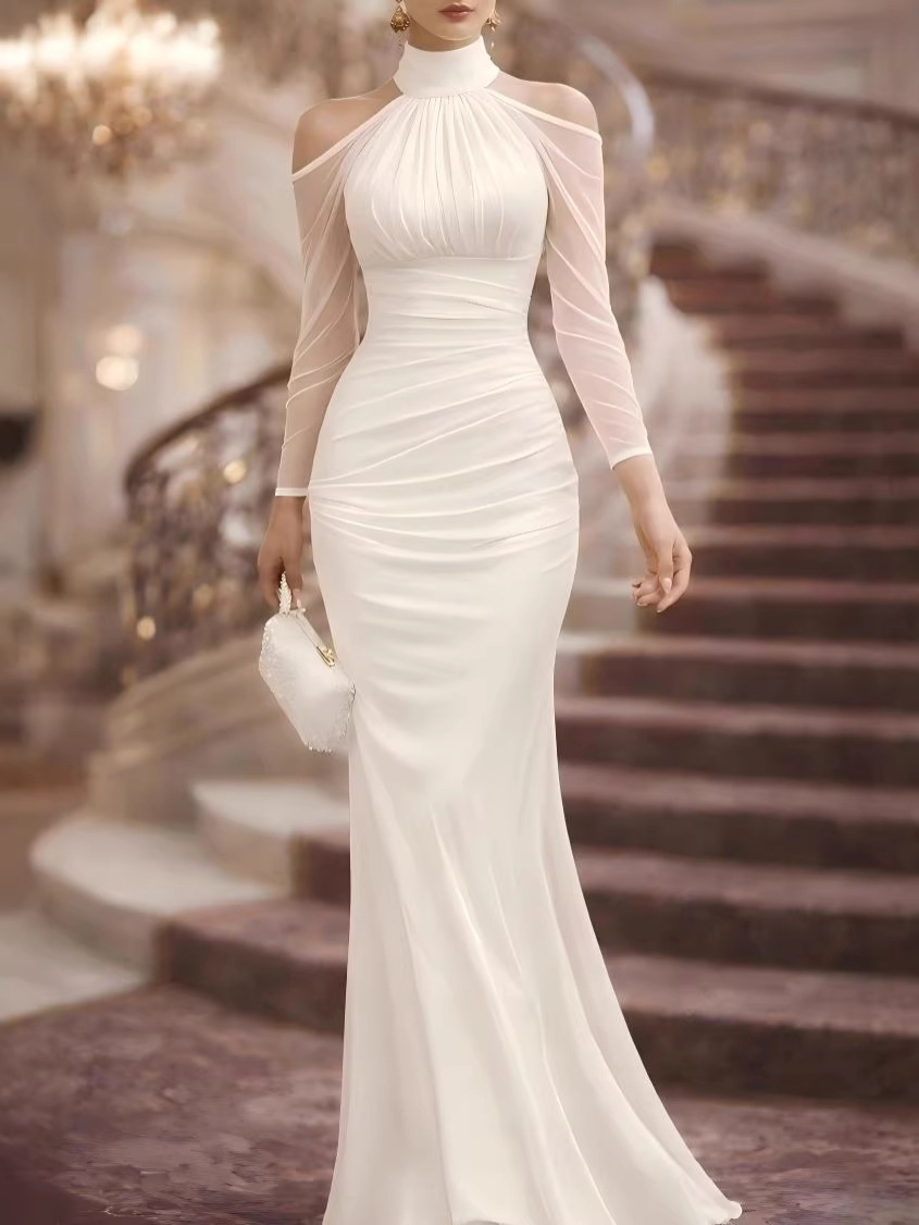 Sexy fashionable elegant long skirt