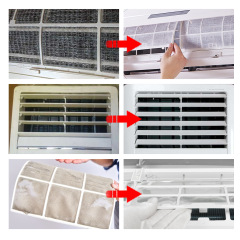 Jue-Fish Air Conditioner Cleaner Household Wall-mounted Air Conditioner without Disassembly and No-Rinse Deodorizing and De Scaling Foam Air Conditioner Cleaning