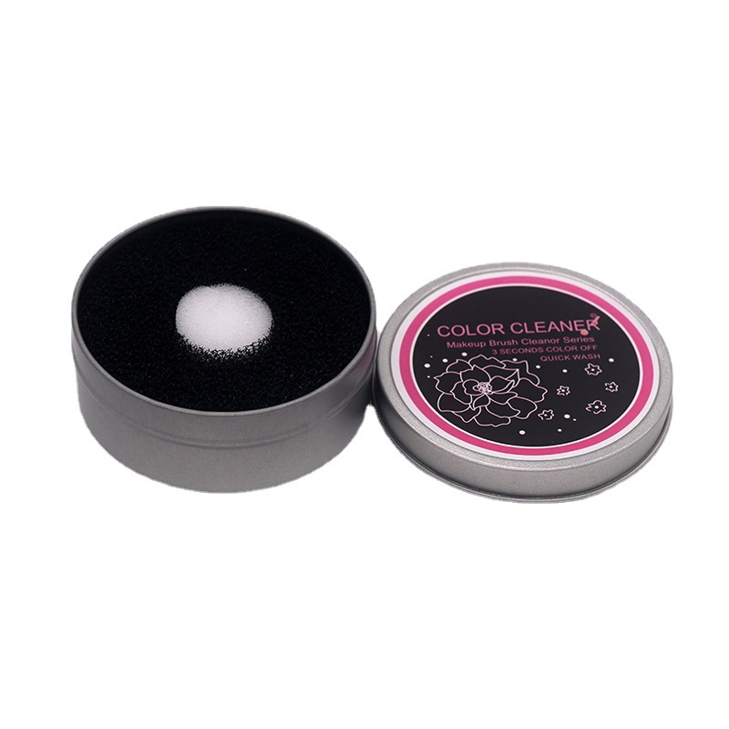 Brush, sponge set, tin box, wholesale