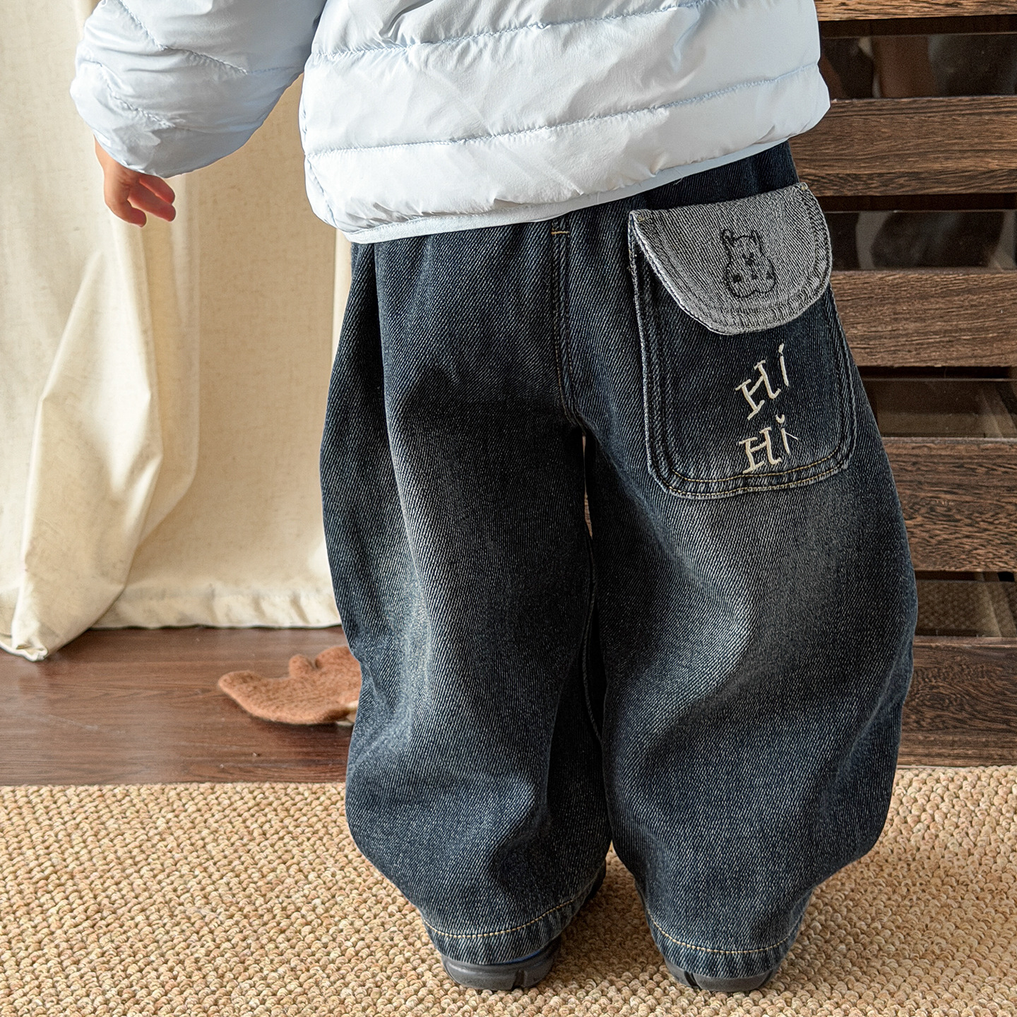 Ingke ropa infantil chaqueta de plumón para niños ropa de invierno 2025 joven maestro 90 blanco chaqueta de ropa para niños ropa de bebé