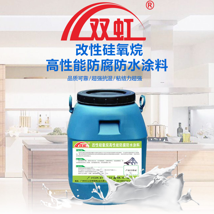 改性硅氧烷高性能防腐防水涂料 污水池专用防腐材料耐酸碱性防水