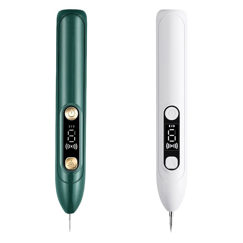 Синяя светлая ручка в горошек Немецкая технология карбонизации ионов Бытовая маленькая белая доступная пятнистая подметальная ручка для удаления пятен в салоне красоты