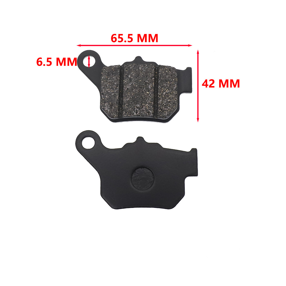 Motocicleta coche eléctrico pastillas de freno HT30 semi-metal libre de amianto resistencia a altas temperaturas