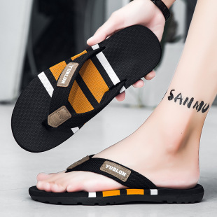 Chuanglong AIZOMR slippers eva men's non-smelly feet slippers feel super soft EVA high-elastic high-grade flip-flops
