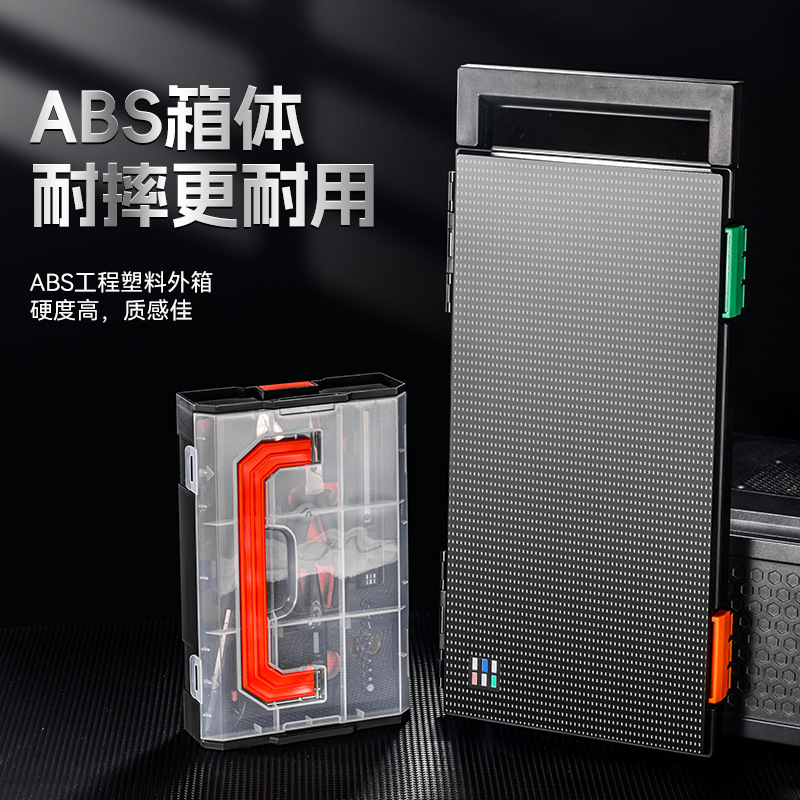 conjunto completo de conjunto pequeño combinado caja de herramientas domésticas, caja de herramientas domésticas multifuncional con herramientas