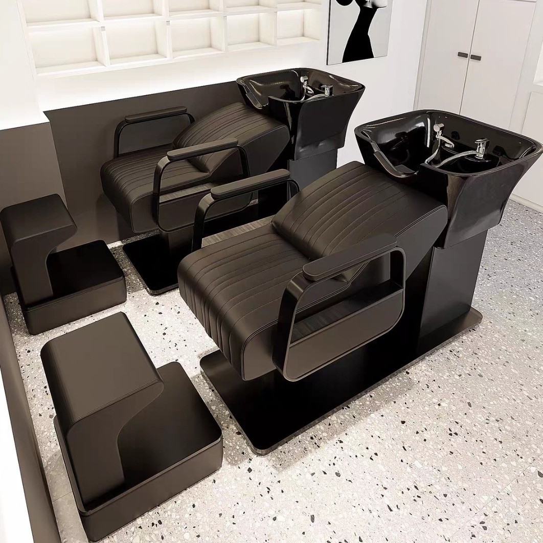 Lujoso nuevo acero inoxidable de titanio Negro - maceta cuadrada de cerámica - negro