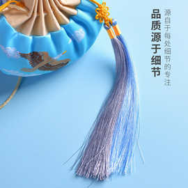 端午节高档节气锦缎刺绣香囊空袋香包香袋随身汽车挂件礼品