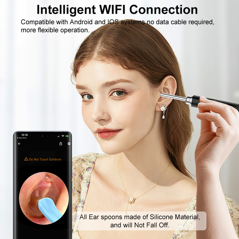 Stuzzicadenti visivo intelligente per bambini, strumento multifunzionale per la pulizia delle orecchie con luce ad alta definizione, vendita calda transfrontaliera_voghion.com