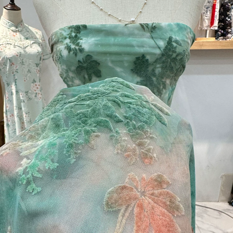 (Граница торговли), летчий чонсам, ткань, юбка, европейский стиль, Slim-fit, 3D