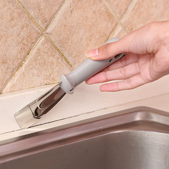 Wholesale Stainless Steel Long Handle Multi-purpose Household Thick Type Small Icebox Ice Scraper for Defrosting and Ice Removal