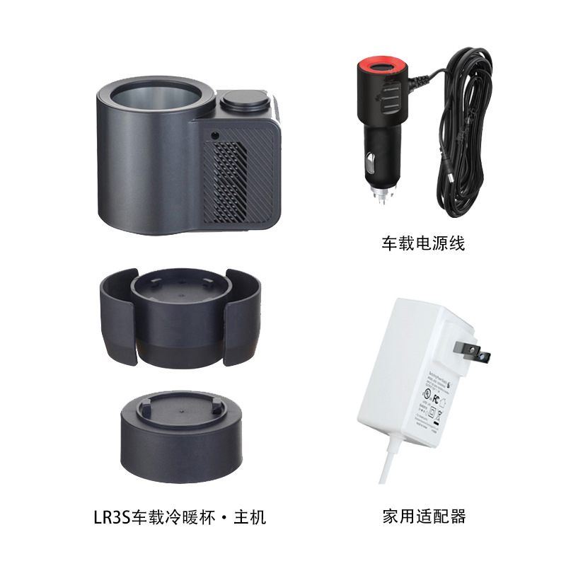 Mini – Soyuducular and Heating Cup - upgraded-cardesk-dual-use-host-car-charger-desktop-adapter