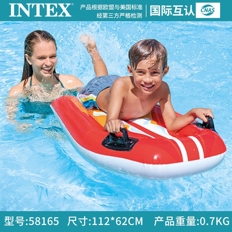Надувной плавательный круг (INTEX) — лебедь/фламинго/единорог/павлин/и т.д., ПВХ, для взрослых и детей, варианты 105×82 см