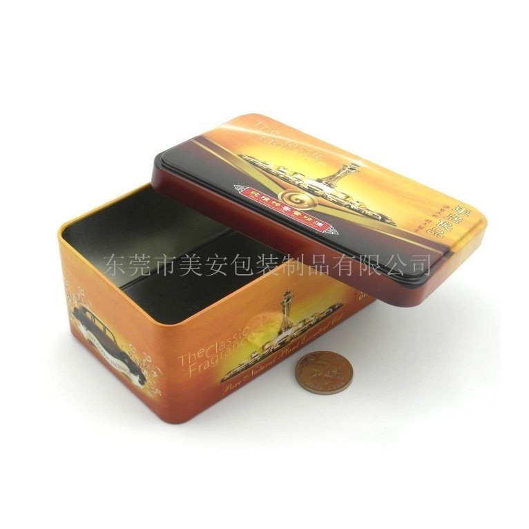 车载用品铁盒 导航仪铁盒包装 电子狗铁盒