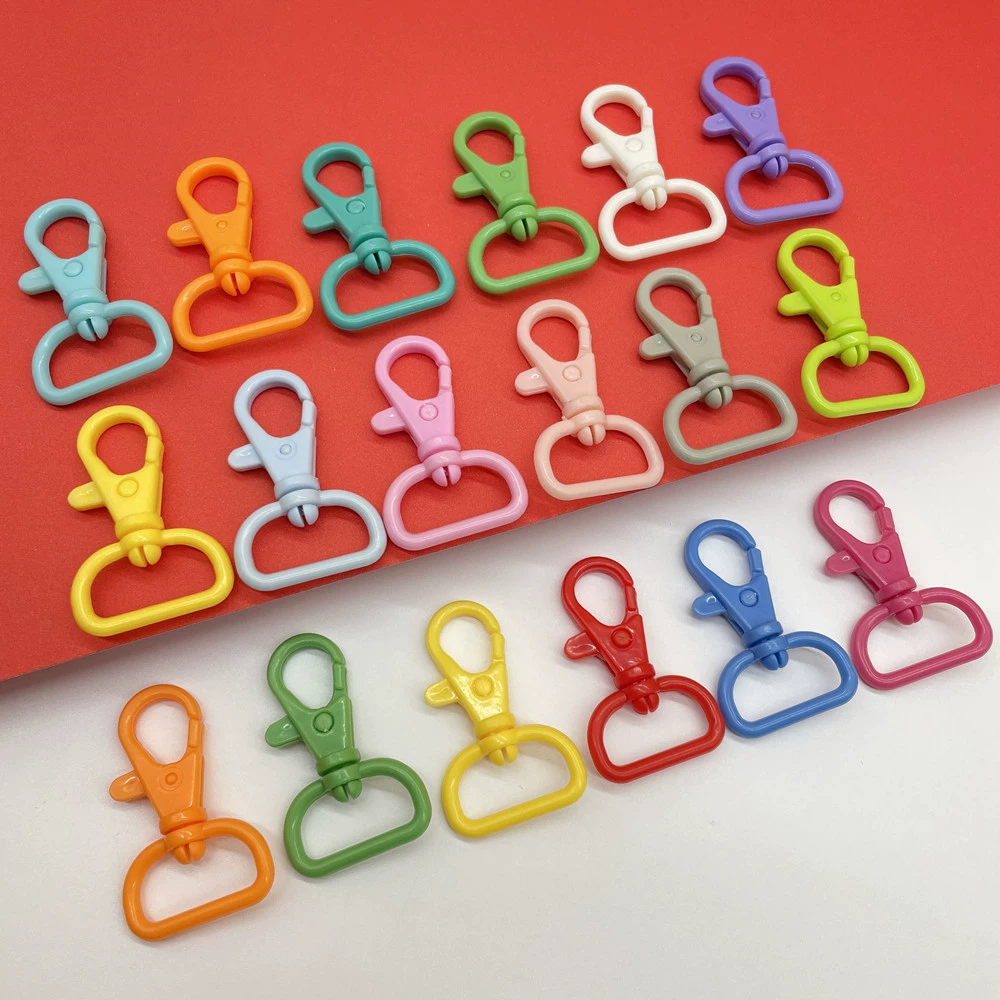 В наличии красочная пластиковая пряжка для лобстера большая багажная Одежда DIY ювелирные аксессуары Пряжка для собак багажный брелок охрана окружающей среды