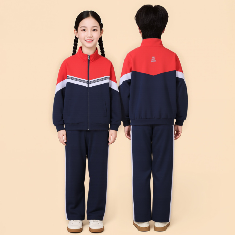 江西九江市初中小学生统一校服幼儿园班服套装夏季短袖儿童春秋季|undefined