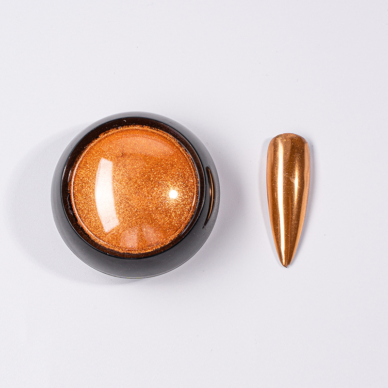 TikTok mismo Rainbow Mirror harina agua ondulación espejo mágico polvo al por mayor En stock suministro transfronterizo de uñas sólido espejo mágico polvo