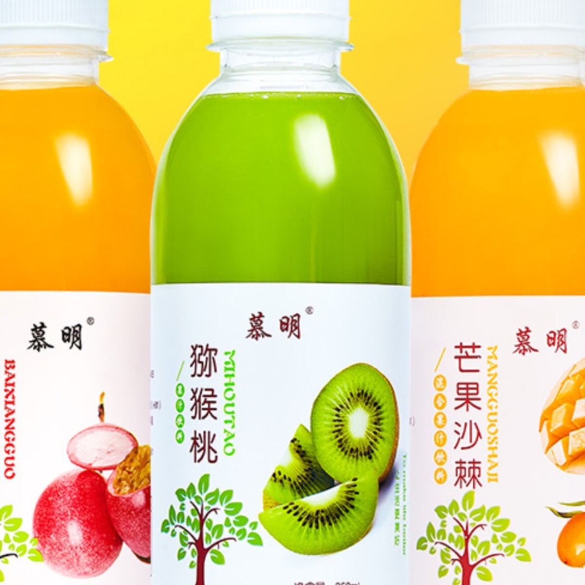 果汁饮料360ml×12瓶整箱网红益生菌百香果汁芒果沙棘汁猕猴桃汁