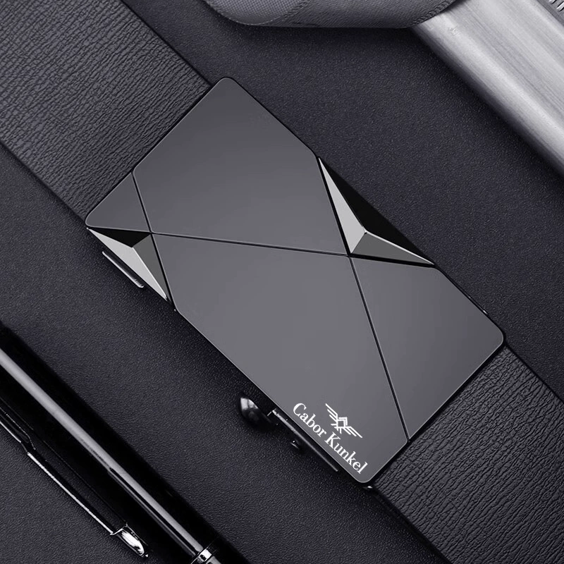 Men's belt, universal leather trousers for leisure, genuine leather
