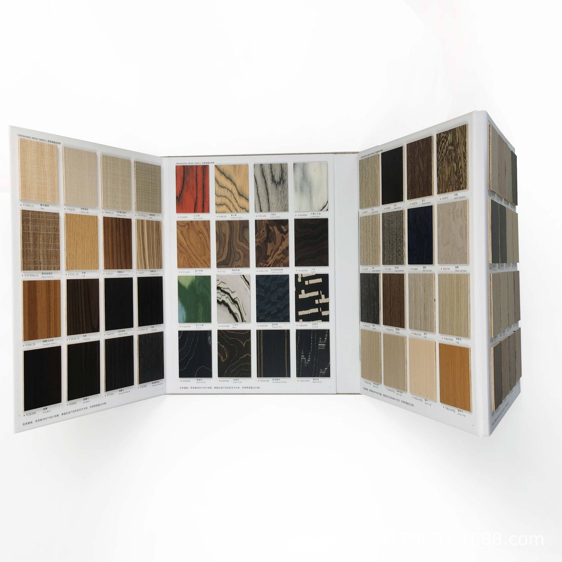 室内板材木饰面家装建材卧室门背景墙装饰免漆材料板材样册