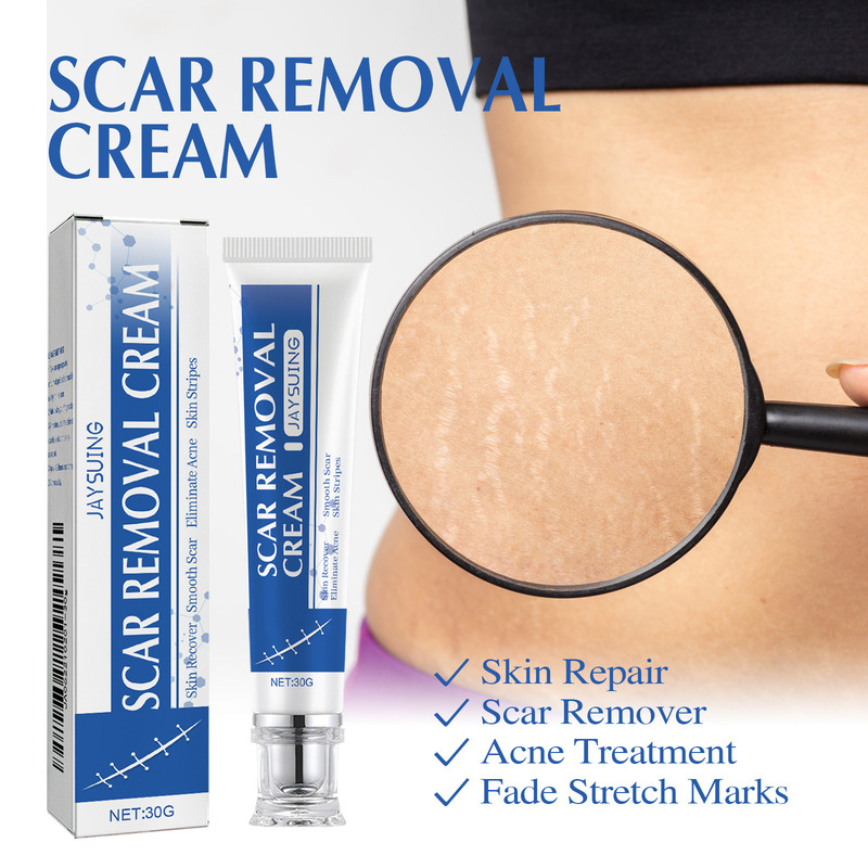 Jaysuing Scar Cream Smoothes and Firms Skin Post-Surgery Scar Repair Cream