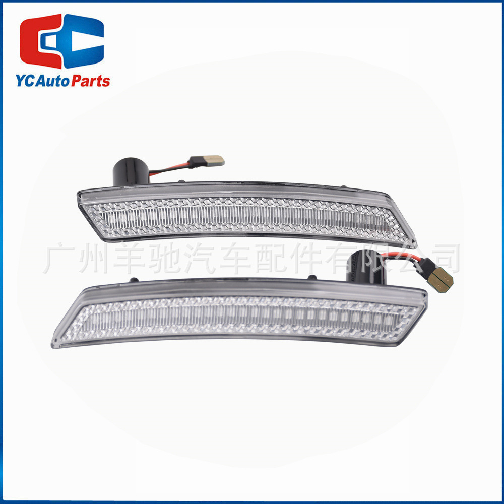 Para BMW Mini Cooper R55/56/57 frenos siempre iluminados LED amarillo de la rueda delantera luz de ceja de la barra delantera