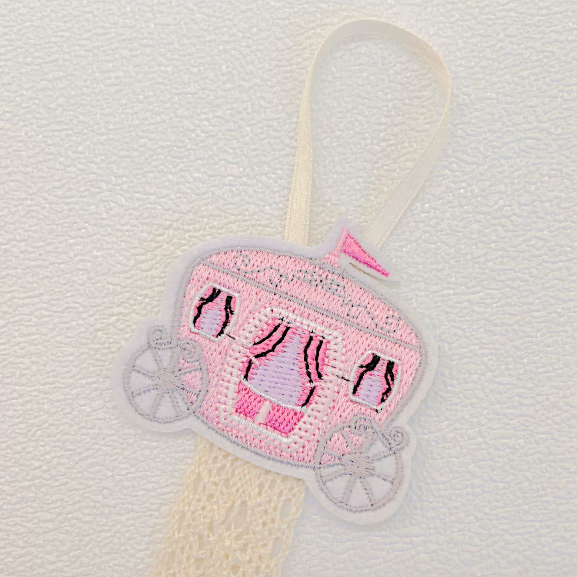Children's hairgrip, storage system, castle, wall hair accessory, decorations