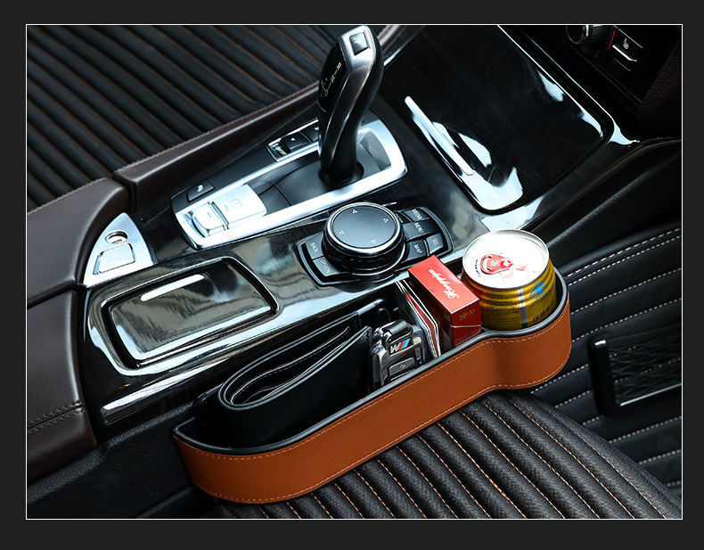 Boîte de rangement multifonctionnelle pour siège/entretoises de voiture, avec commande centrale._voghion.com