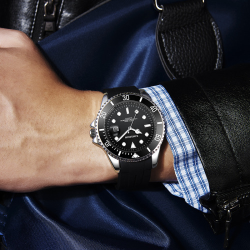 Black and green water ghost cross-border Kingston brand watch watch men's luminous waterproof quartz watch men's watch watch