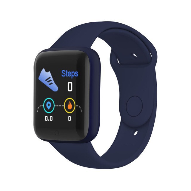 D20 Smart Bracelet Watch Sports Heart Rate Wholesale Student Bluetooth Cross-Border Macaron Y68 Blood Oxygen Monitoring