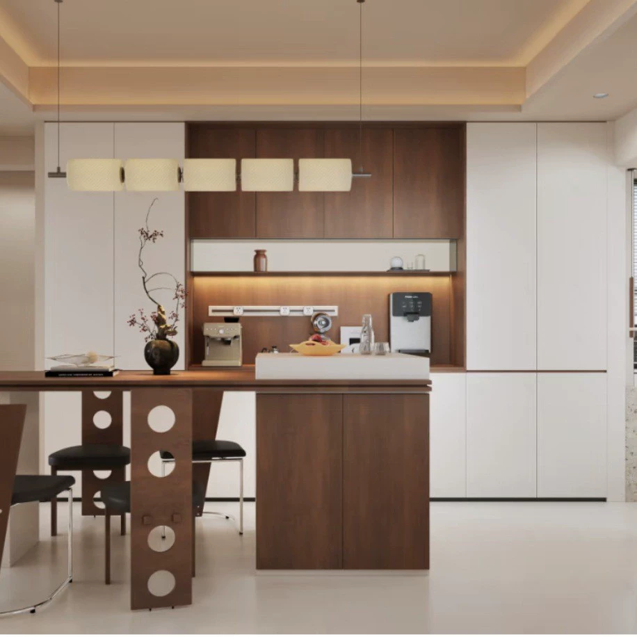 Изготовленный на заказ буфет из массива дерева, красивый буфет, винный шкаф, кремовый стиль, минималистичный стиль, антикварный стиль, шкаф из массива дерева на заказ