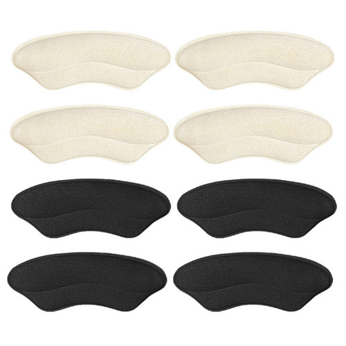 Sponge heel stickers for high heels to prevent falling off, soft anti-wear heel stickers, adjustable half size pads at will