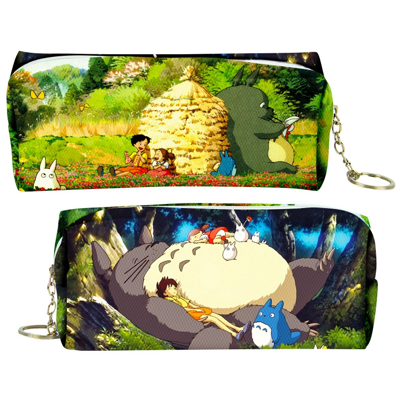 Периферийная Jiikawa милая маленькая восьмерка Usachi Totoro эльф кожаный чехол на молнии для карандашей школьные канцелярские товары
