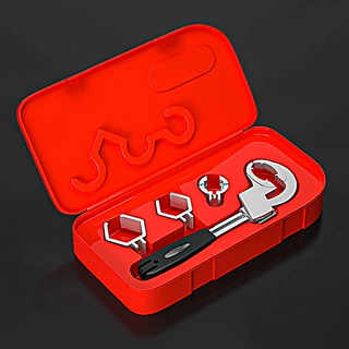 多功能卫浴扳手开口扳手工具一把顶多把80mm水槽水管活口多用板手
