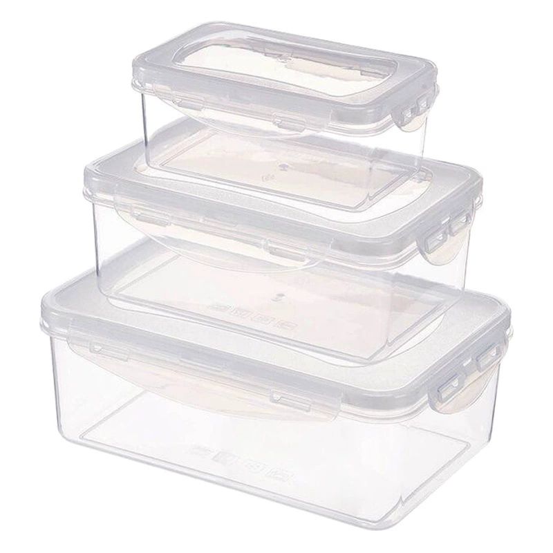 Прямая поставка с фабрики холодильник для хранения свежих продуктов Специальный прозрачный пластиковый герметичный охлаждаемый ящик для хранения овощей и зерна Герметичные банки